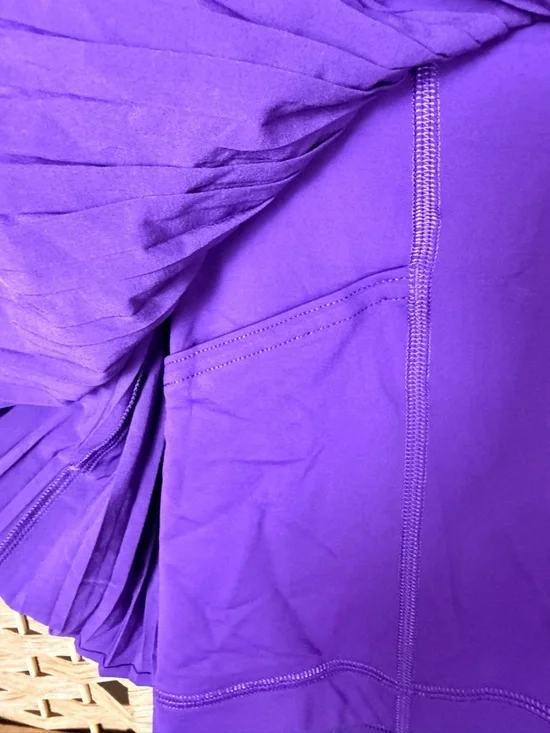NWT Lululemon Varsity High-Rise Pleated Tennis Skirt Size 4 College Purple - Picture 5 of 8